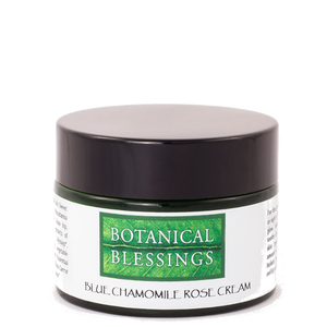 botanical blessings blue chamomile rose face moisturising cream