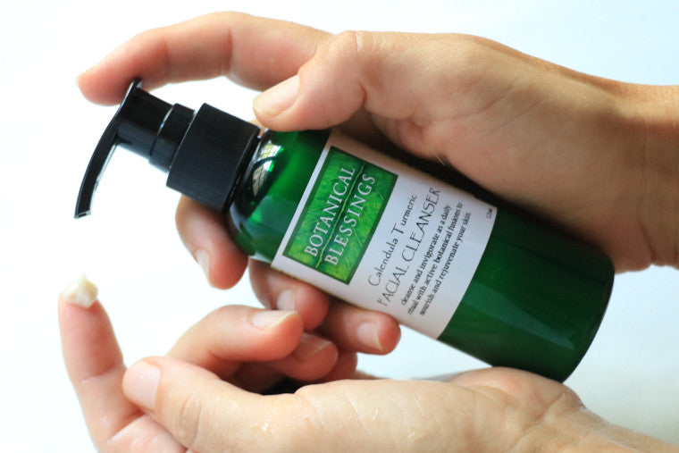 Botanical Blessings Calendula Tumeric Facial Cleanser