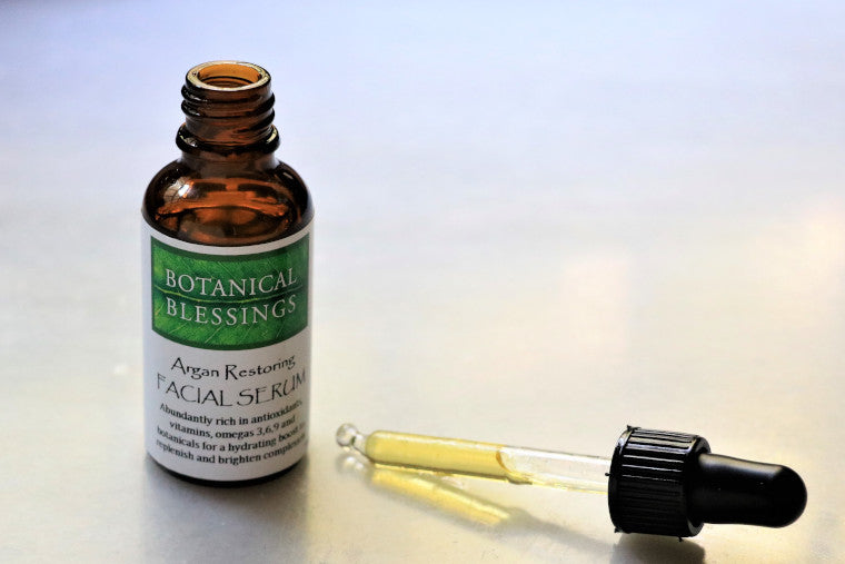 Botanical Blessings Argan Restoring Facial Serum